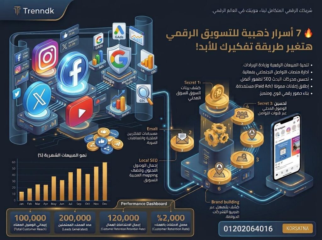 7 أسرار ذهبية للتسويق الرقمي هتغير طريقة تفكيرك! مقالة 7 نصائح تسويق